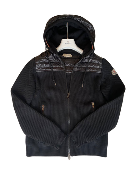 Moncler hooded cardigan jacket