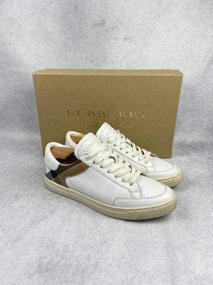 Burberry checked sneaker