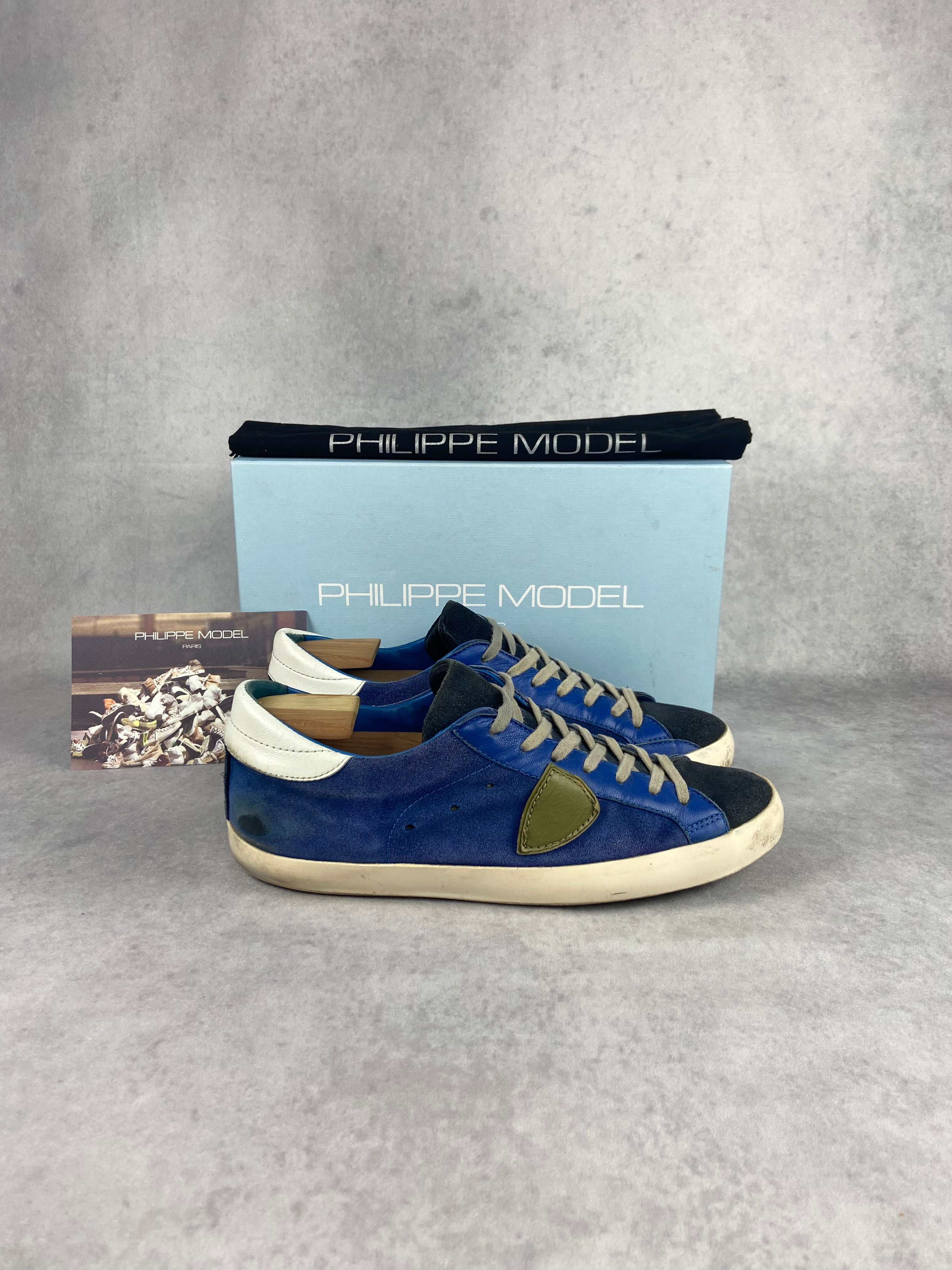 Philippe popular Model Sneaker blau Gr. 42