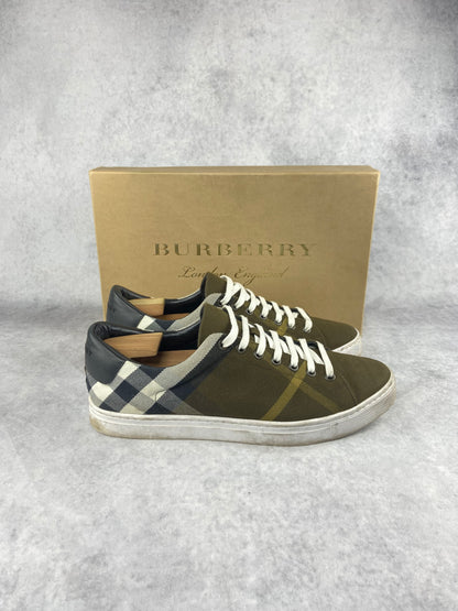 Burberry checked sneaker