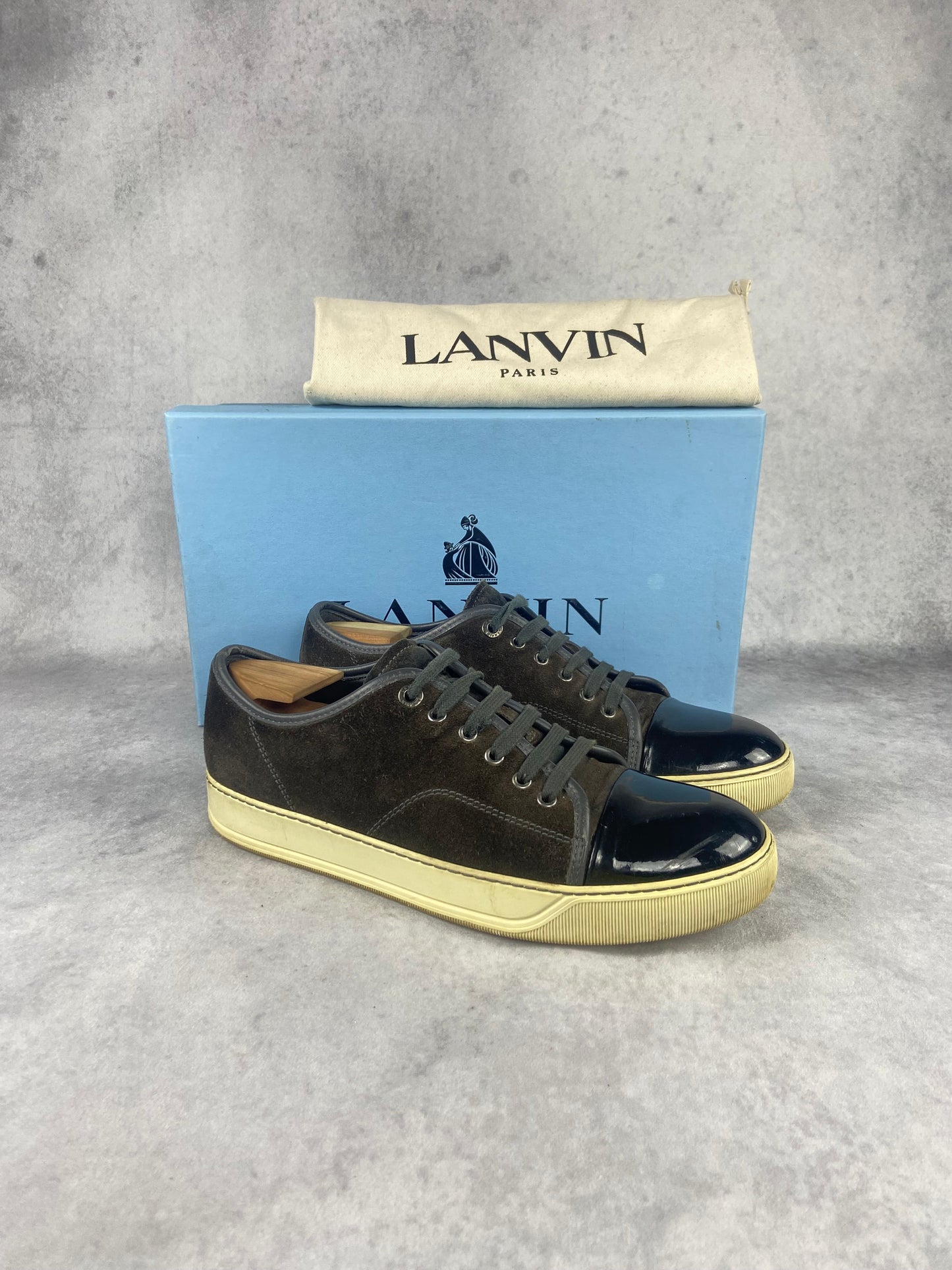 Lanvin captoe sneaker