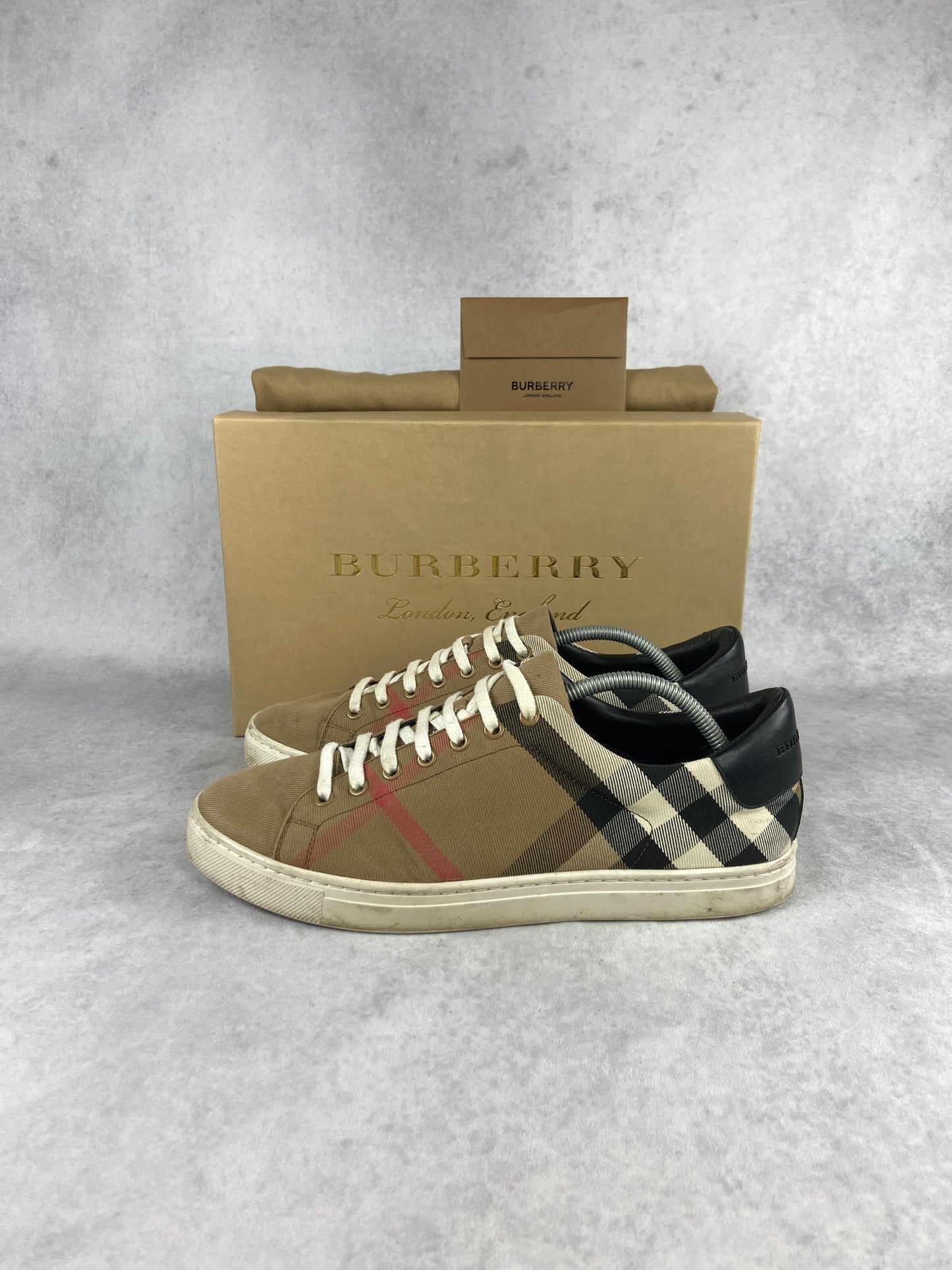 Burberry checked sneaker