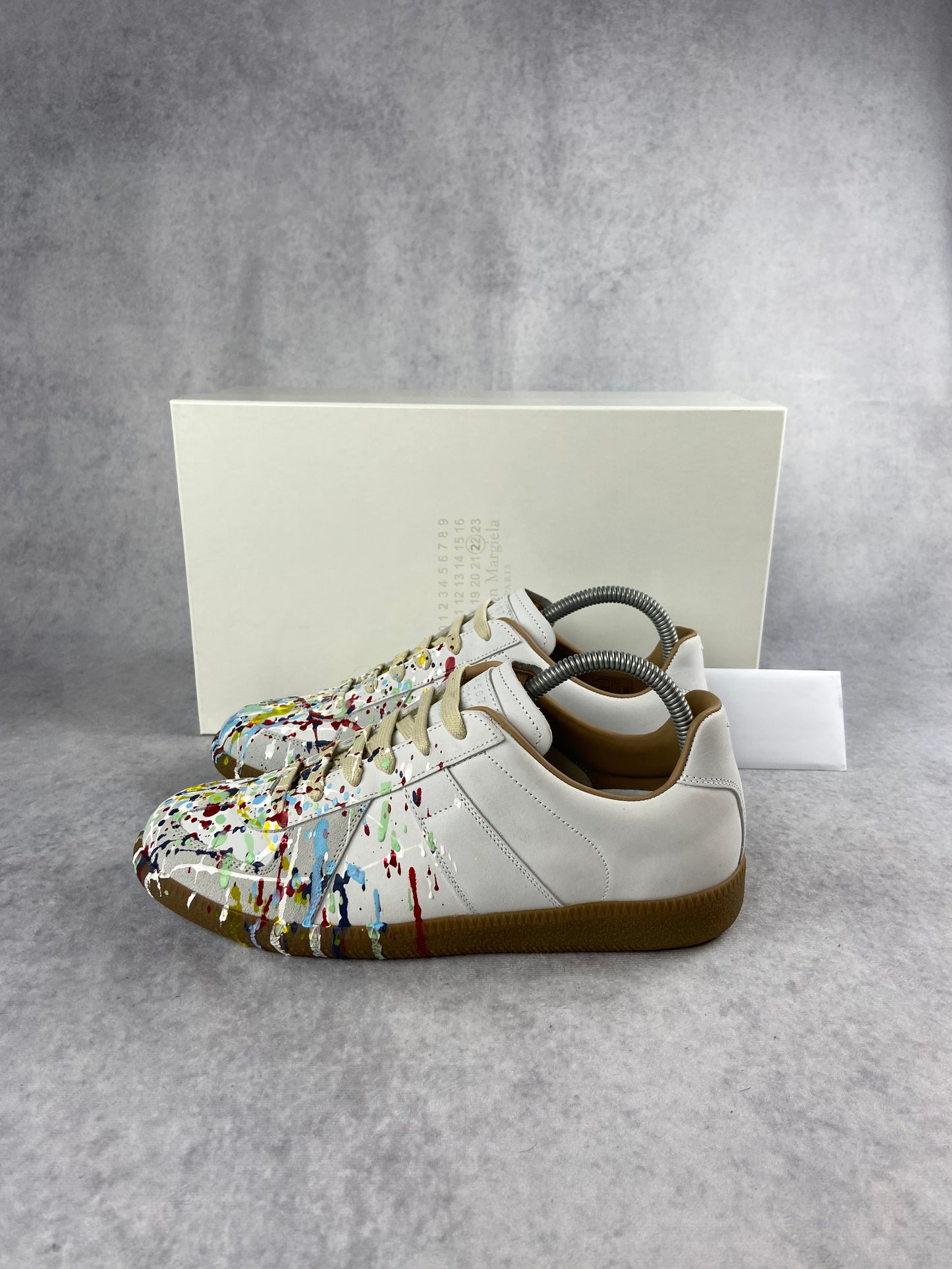 Maison Margiela paint replica sneaker