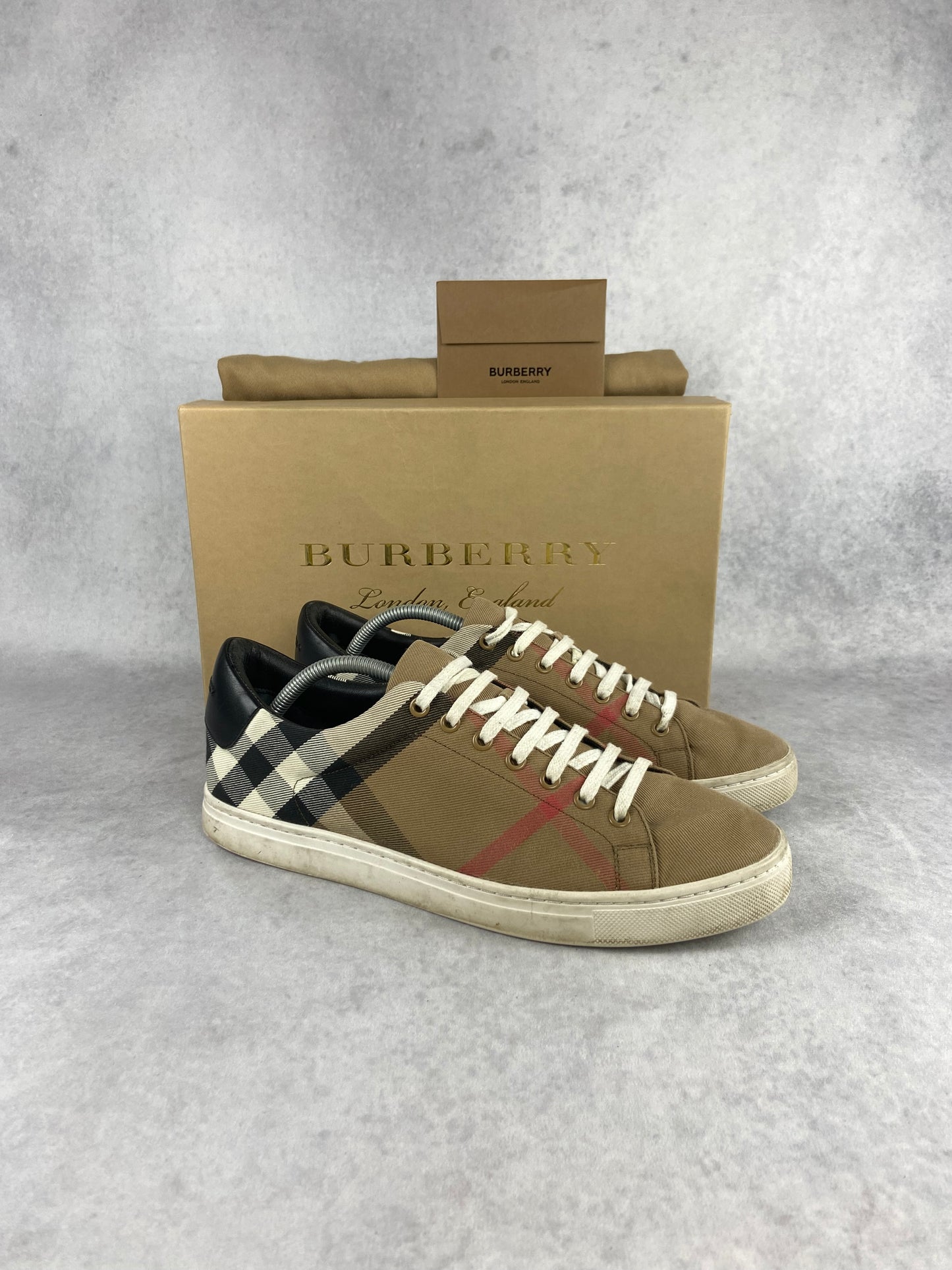 Burberry checked sneaker